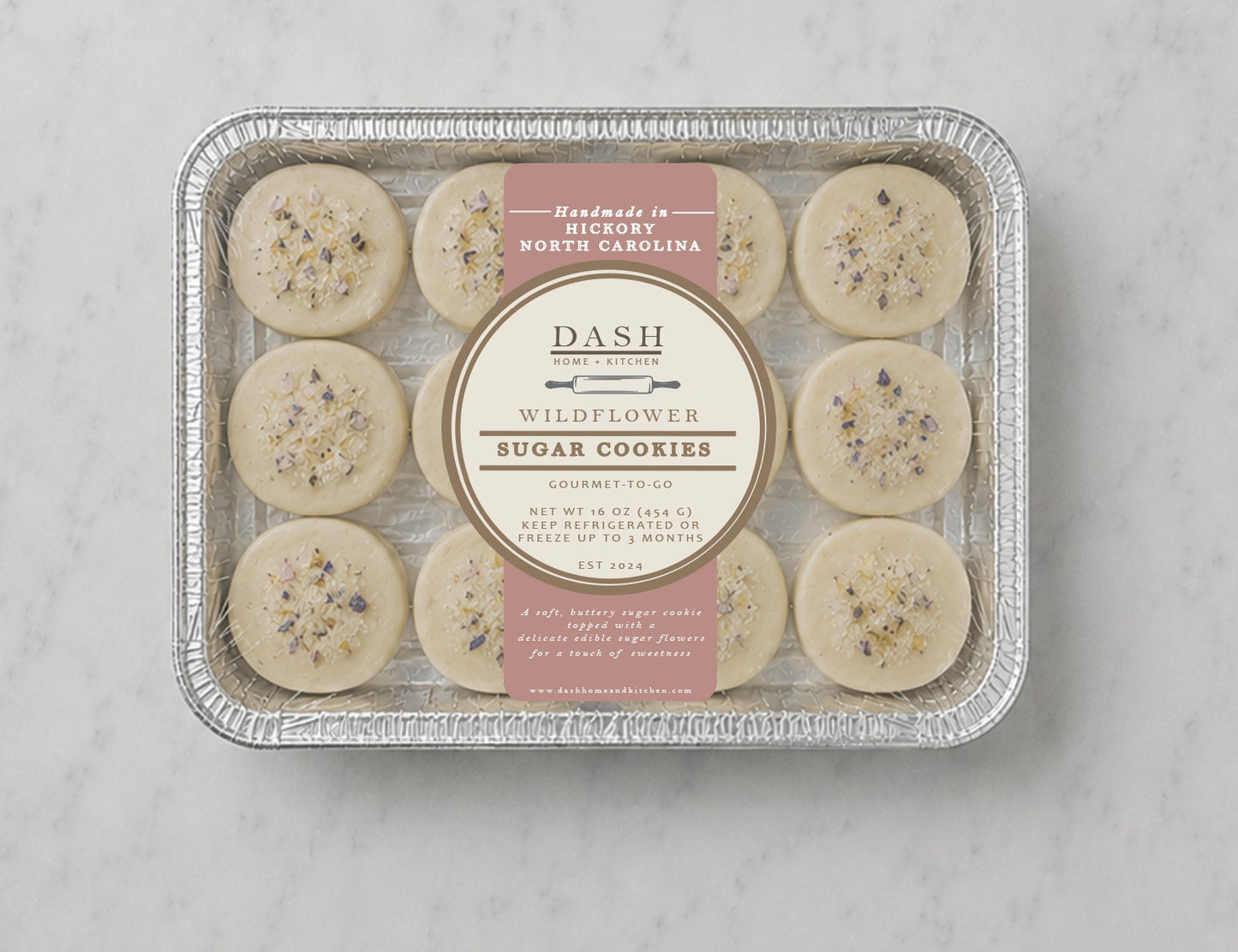 DASH Gourmet-to-Go, Wildflower Sugar Cookie