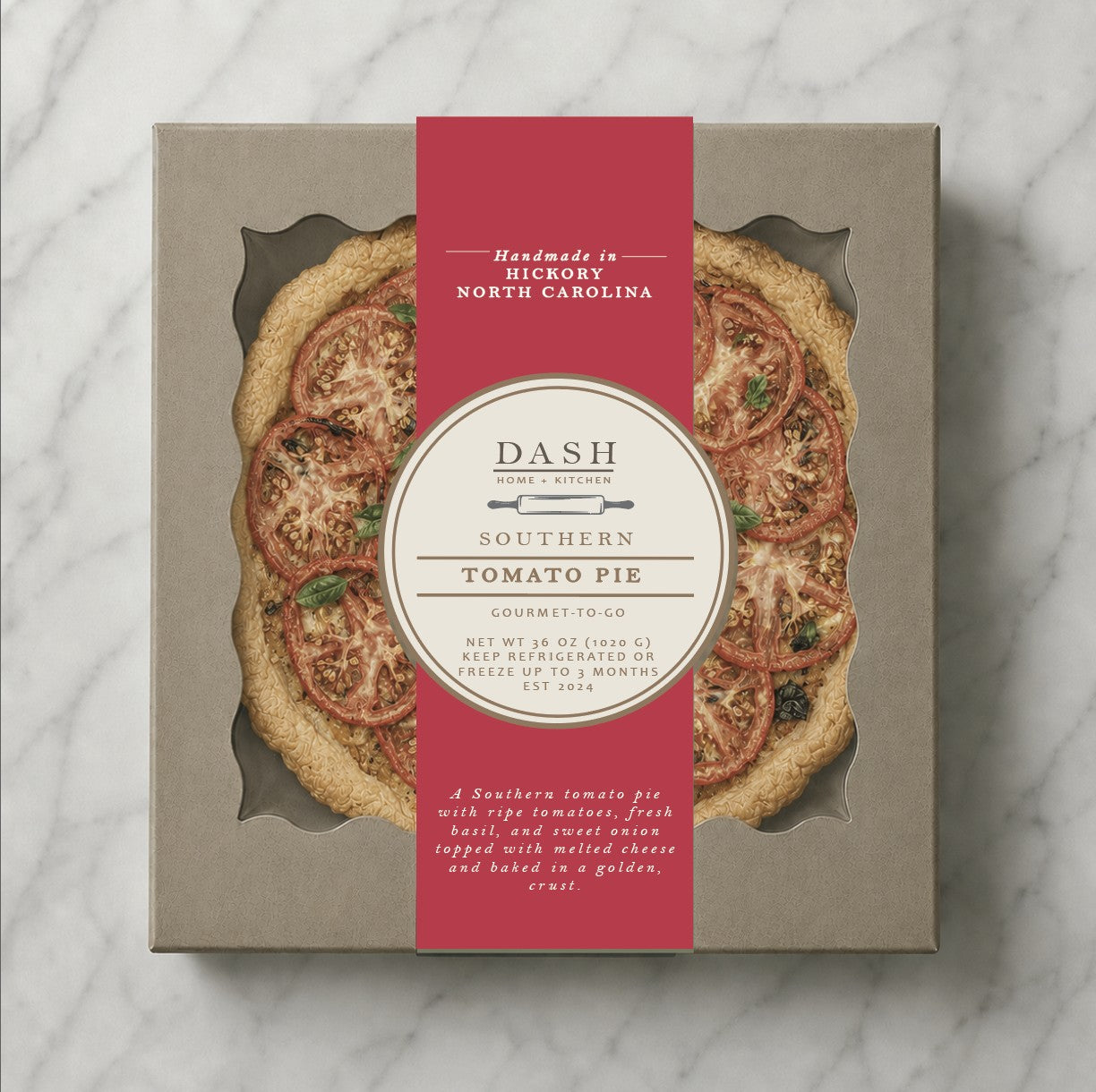DASH Gourmet-to-Go, Southern Tomato Pie