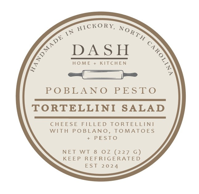 DASH Gourmet-to-Go Poblano Pesto Tortellini