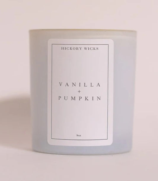 Vanilla + Pumpkin - Soy Candle