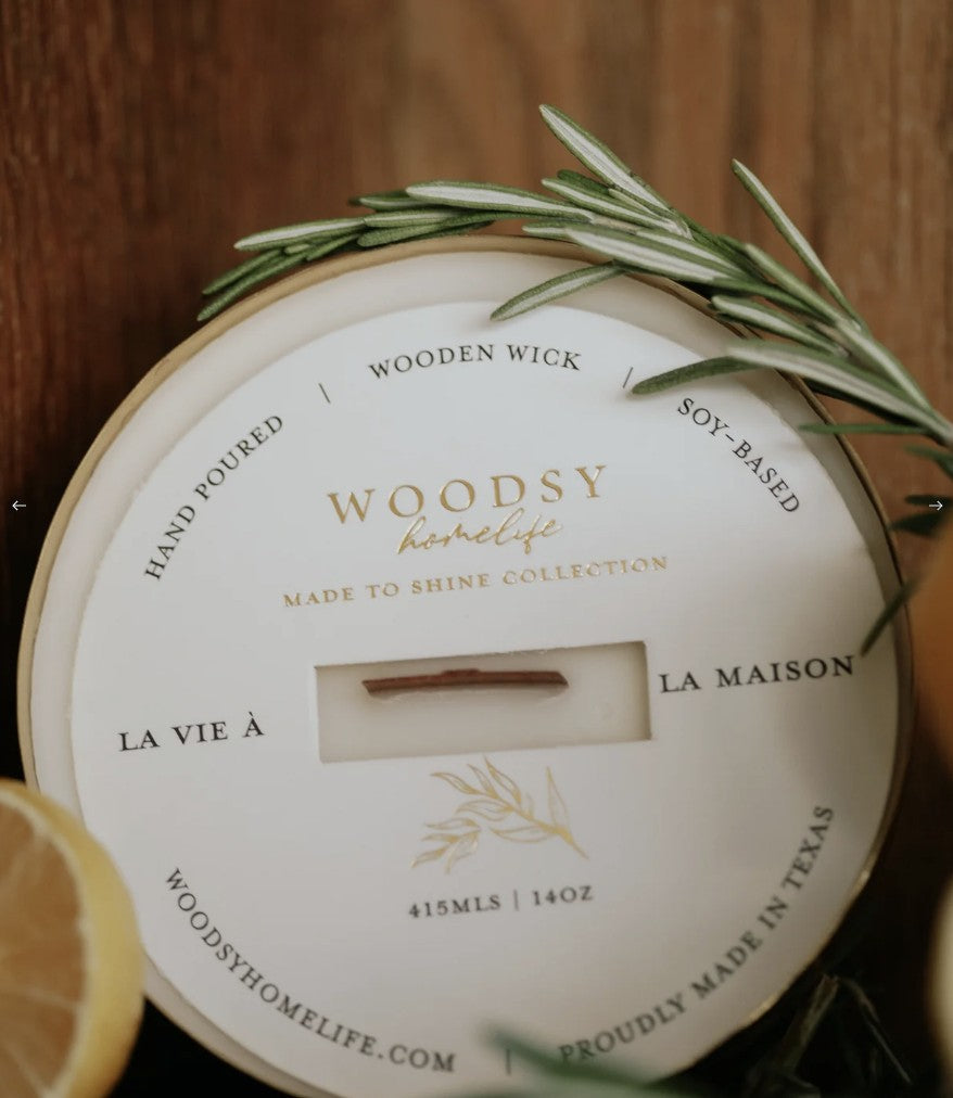La Maison Candle Hostess Gift Basket