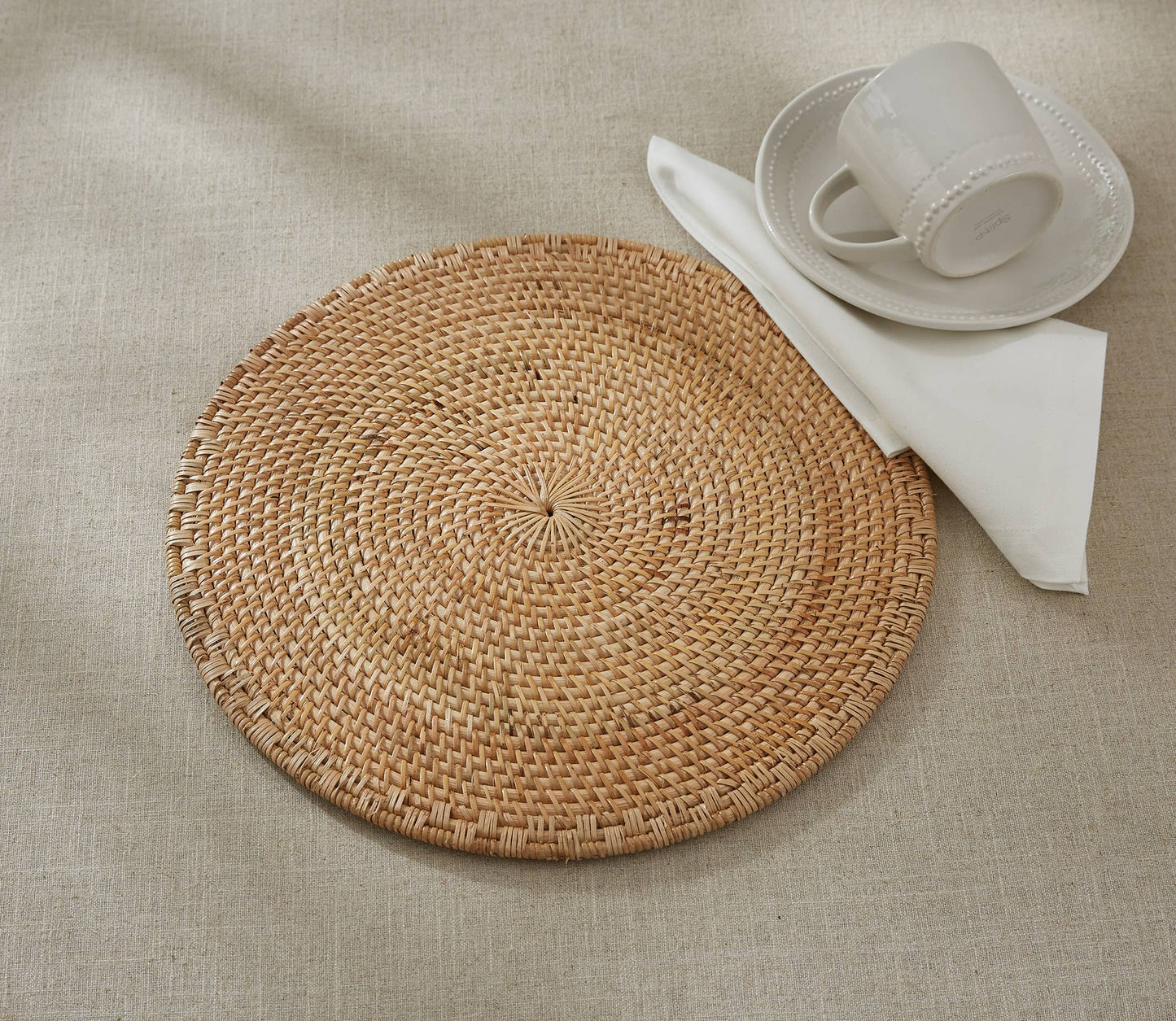 Rattan Charger - Natural