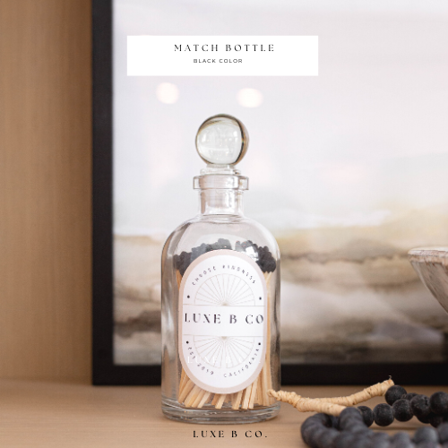 Apothecary Match Bottles