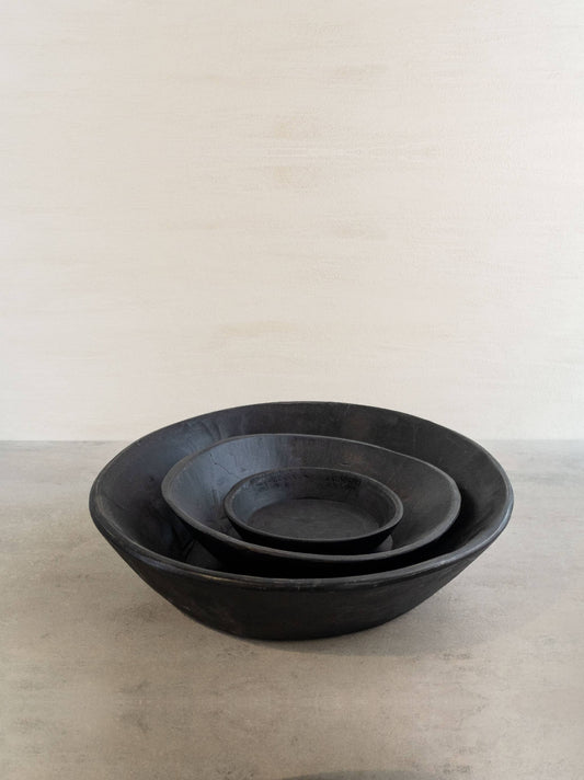 Found Dough Bowl Dark Wash Small