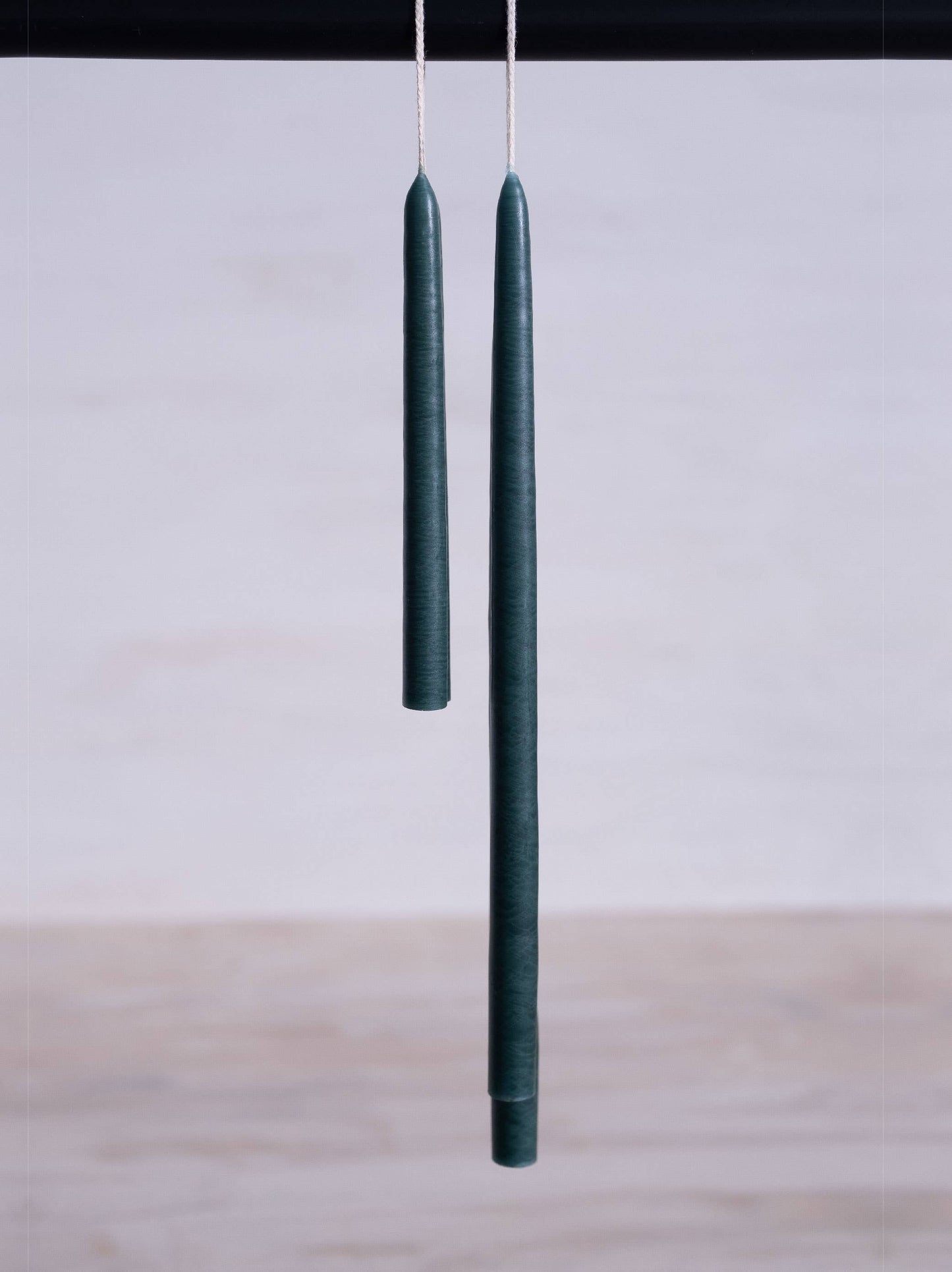 Skinny Tapered Candles - Christmas Green
