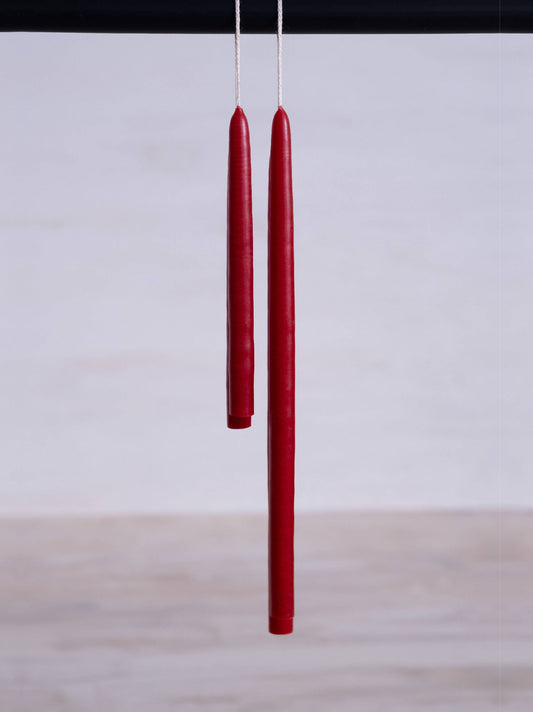 Skinny Tapered Candles - Fiery